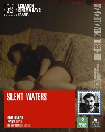 Poster for the short film Silent Waters, from the Lebanon Cinema Days 2025 official selection.