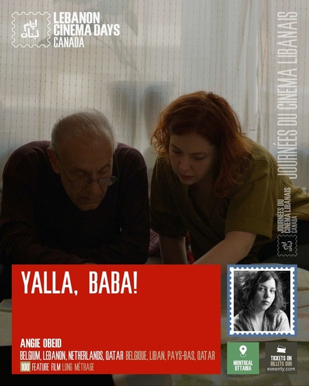 Poster for the film Yalla Baba, from the Lebanon Cinema Days 2025 official selection.