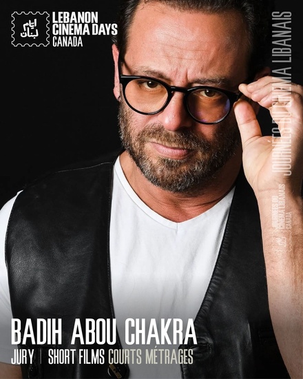 Badih Abou Chakra, Short Films jury, Lebanon Cinema Days Canada 2025.