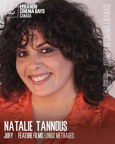 Natalie Tannous, Feature Films jury, Lebanon Cinema Days Canada 2025.