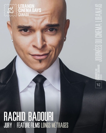 Rachid Badouri, Feature Films jury, Lebanon Cinema Days Canada 2025.